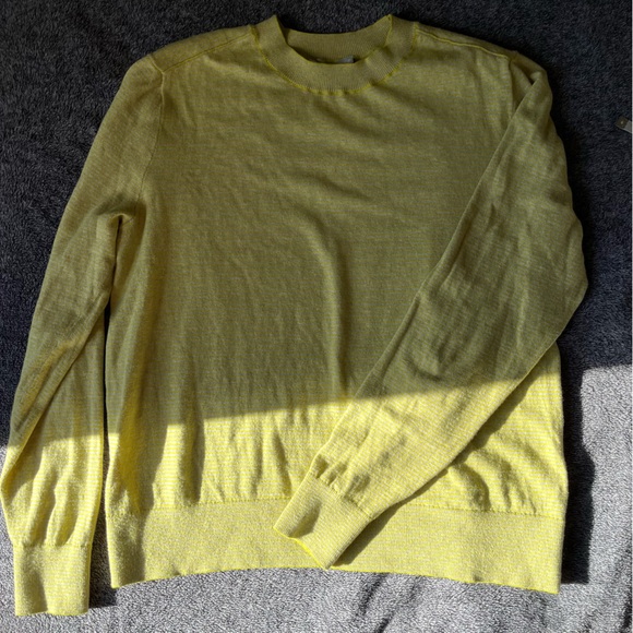 Everlane The Organic Cotton Crewneck Striped Sweater - Picture 2 of 11